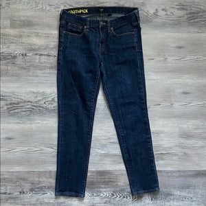 J. Crew Toothpick Stretch Jeans Never Worn